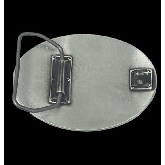 Mickey Gilley Belt Buckle Silver Color 1989-2014 Branson Missouri Discontinued - Picture 6 of 10